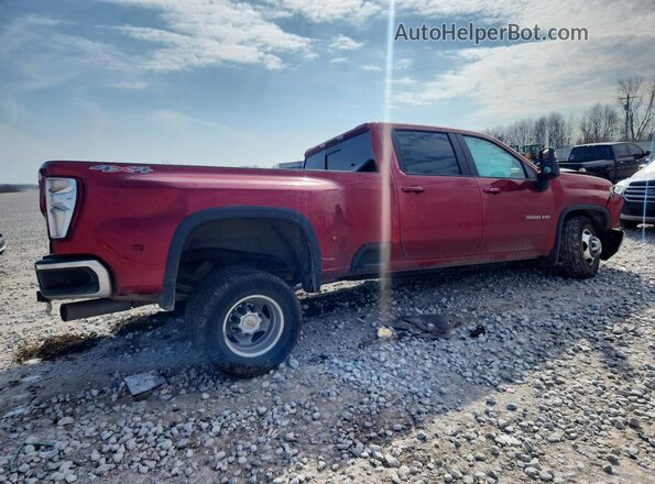 1GC4YTEYXRF272740 2024 CHEVROLET SILVERADO Red Задня права чверть