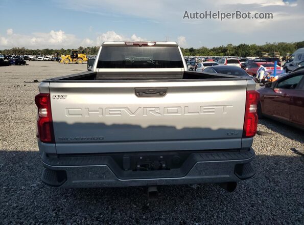 1GC4YUEY1LF330439 2020 CHEVROLET SILVERADO Silver Вид ззаду