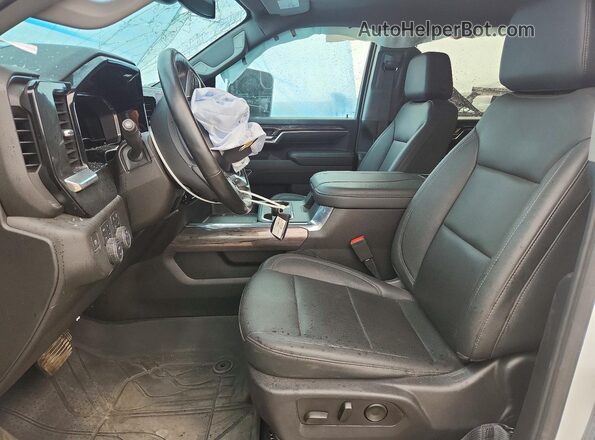 1GC4YUEY7RF196447 2024 CHEVROLET SILVERADO White Widok wnętrza z przodu