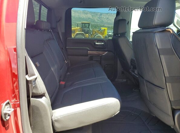 1GC4YUEY9NF266122 2022 CHEVROLET SILVERADO Red Հետևի նստատեղերի տեսք