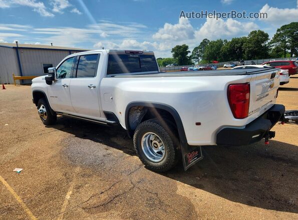 1GC4YVEY2NF193892 2022 CHEVROLET SILVERADO White უკანა მარცხენა