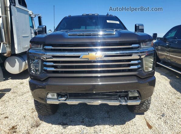 1GC4YVEY8LF210109 2020 CHEVROLET SILVERADO Brown 