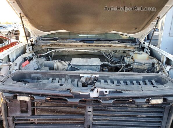 1GC5WLE77MF143610 2021 CHEVROLET SILVERADO White Vista interior trasera