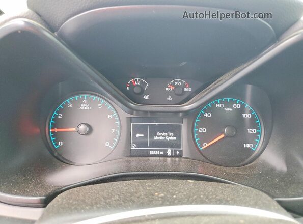 1GCGSBE36G1378786 2016 CHEVROLET COLORADO Silver Սարքավորումների վահանակի տեսք