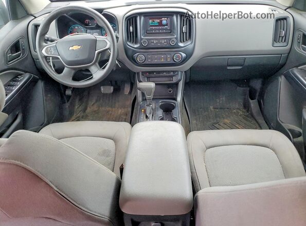 1GCGSBE36G1378786 2016 CHEVROLET COLORADO Silver Առջևի վահանակի տեսք