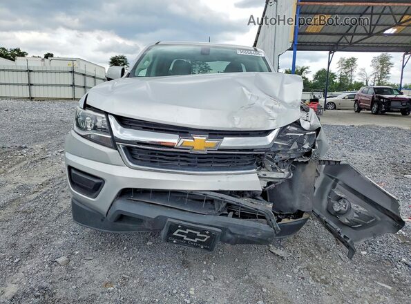 1GCGSBE36G1378786 2016 CHEVROLET COLORADO Silver Դիմացի տեսք