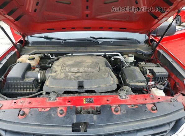 1GCGSBE39G1339030 2016 CHEVROLET COLORADO Красный 
