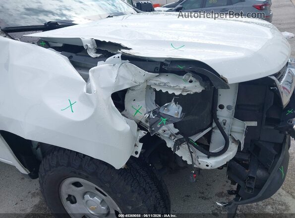 1GCGSBEA0K1125731 2019 CHEVROLET COLORADO White Front view