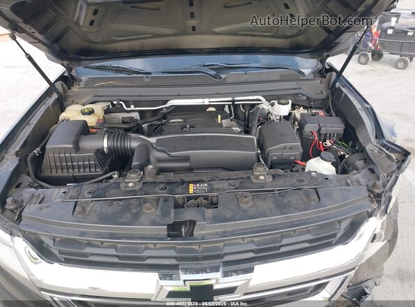 1GCGSBEA0K1199781 2019 CHEVROLET COLORADO Черный Вид сзади