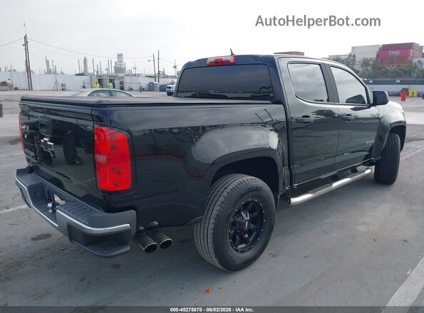 1GCGSBEA0K1199781 2019 CHEVROLET COLORADO Черный Задняя правая четверть