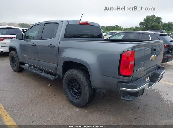 1GCGSBEA0L1123561 2020 CHEVROLET COLORADO Серый Задняя левая четверть