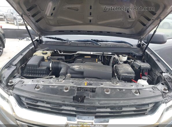 1GCGSBEA0L1123561 2020 CHEVROLET COLORADO Серый Вид сзади
