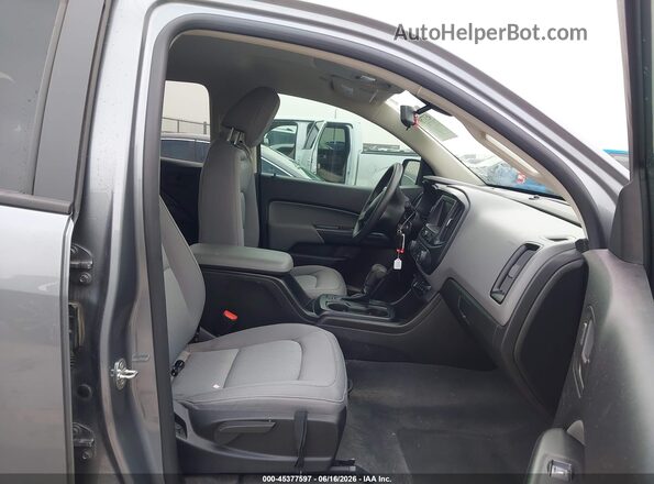 1GCGSBEA0L1123561 2020 CHEVROLET COLORADO Серый Вид салона спереди