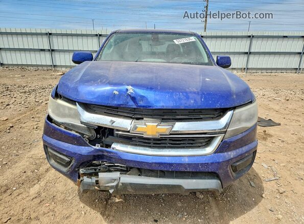 1GCGSBEA2G1369825 2016 CHEVROLET COLORADO Blue Вид спереду