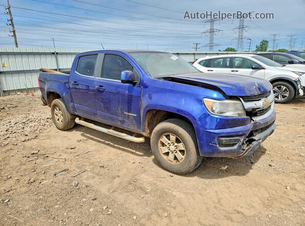 1GCGSBEA2G1369825 2016 CHEVROLET COLORADO Blue Передня права чверть