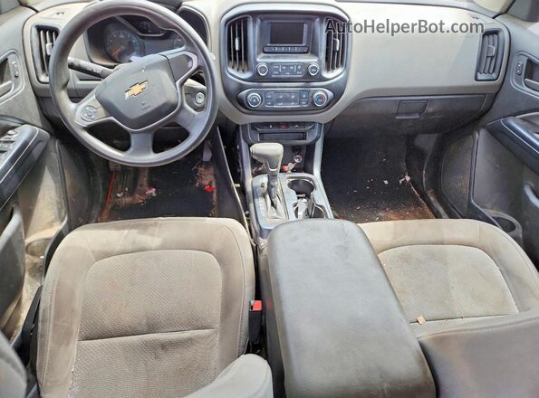 1GCGSBEA2G1369825 2016 CHEVROLET COLORADO Blue Вид панелі приладів