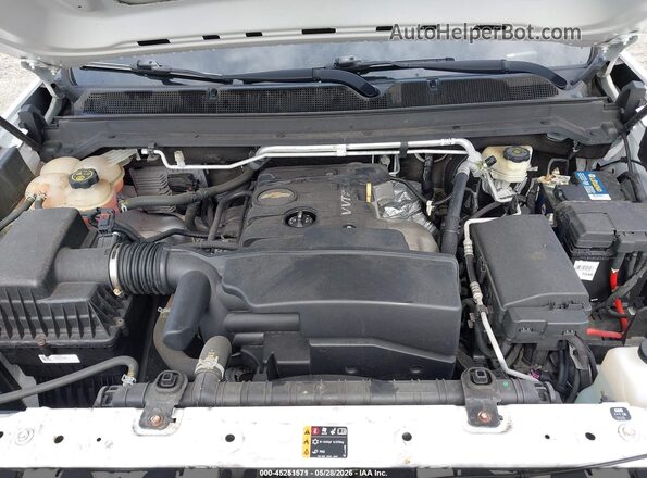 1GCGSBEA2H1257043 2017 CHEVROLET COLORADO White Вид ззаду