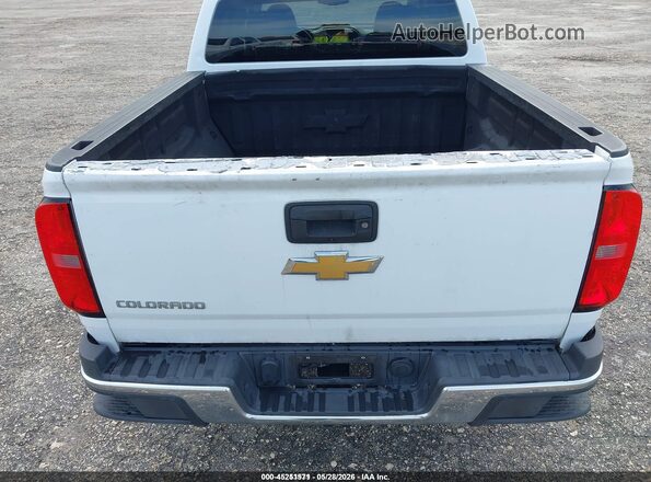 1GCGSBEA2H1257043 2017 CHEVROLET COLORADO White Вид спереду