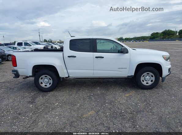 1GCGSBEA2H1257043 2017 CHEVROLET COLORADO White Вид задньої частини салону