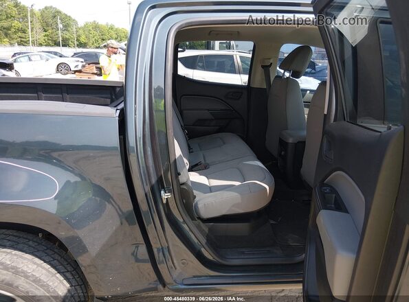 1GCGSBEA2J1221178 2018 CHEVROLET COLORADO Black Widok naklejki z numerem VIN