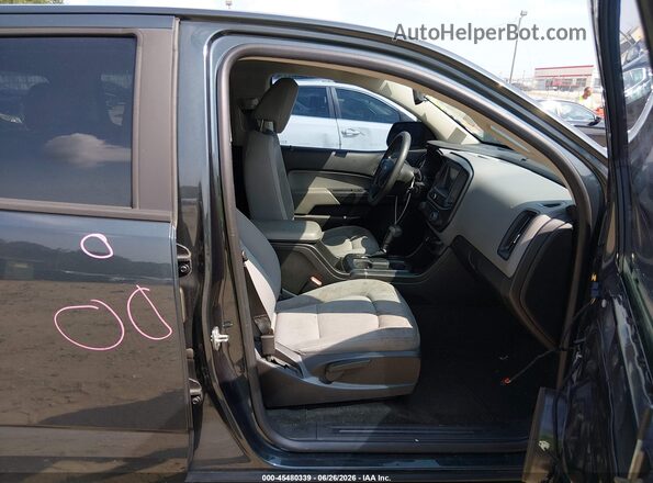 1GCGSBEA2J1221178 2018 CHEVROLET COLORADO Black Widok wnętrza z przodu