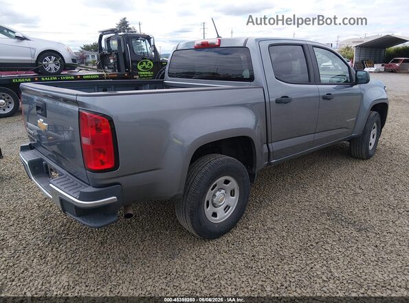 1GCGSBEA2J1259364 2018 CHEVROLET COLORADO Gray 
