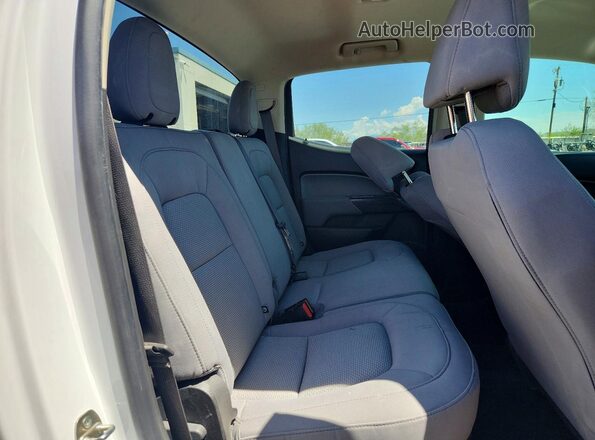 1GCGSBEA3L1141388 2020 CHEVROLET COLORADO White Հետևի նստատեղերի տեսք