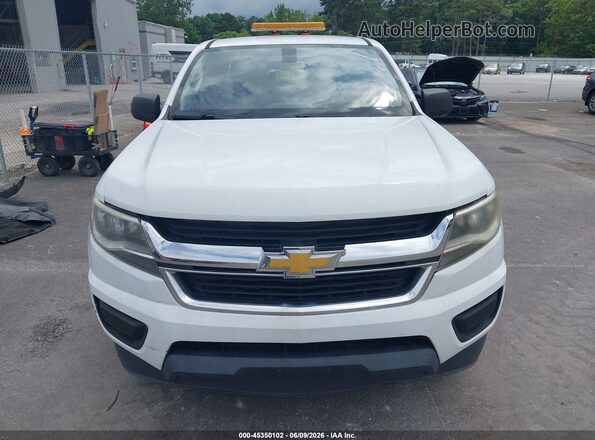 1GCGSBEA5J1244664 2018 CHEVROLET COLORADO White Instrument cluster view