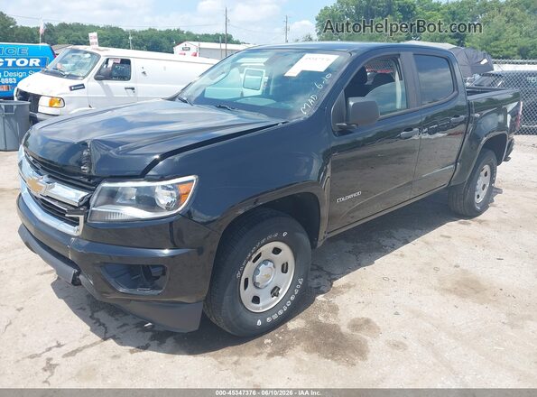 1GCGSBEA5K1137440 2019 CHEVROLET COLORADO Black Առջևի ձախ երեք քառորդ տեսարան