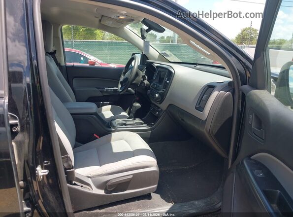 1GCGSBEA5M1107387 2021 CHEVROLET COLORADO Черный Вид салона спереди