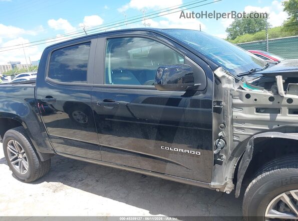 1GCGSBEA5M1107387 2021 CHEVROLET COLORADO Черный Панорамный вид салона 360°