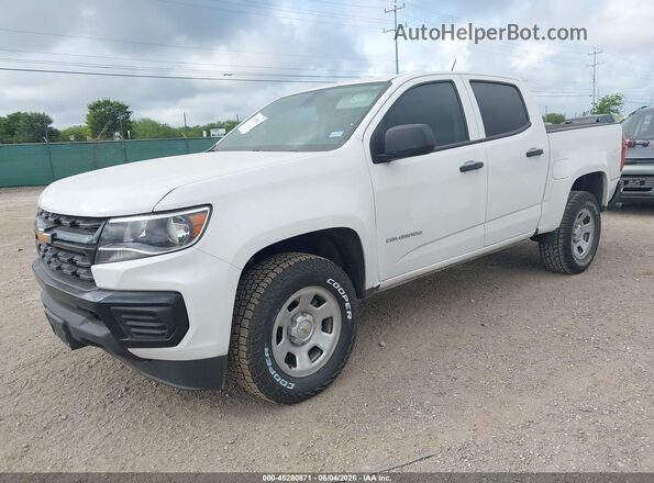 1GCGSBEA5N1325525 2022 CHEVROLET COLORADO White 