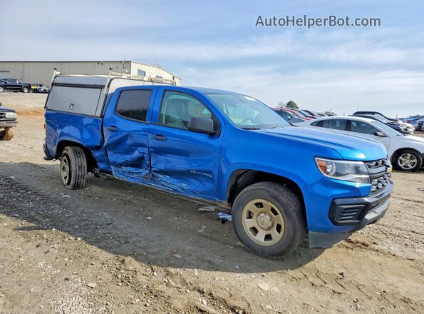 1GCGSBEA6N1320012 2022 CHEVROLET COLORADO Синий Передняя правая четверть