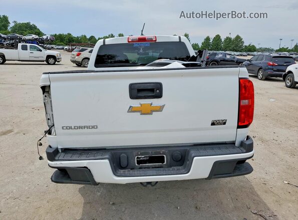 1GCGSBEA7G1278792 2016 CHEVROLET COLORADO White Вид ззаду