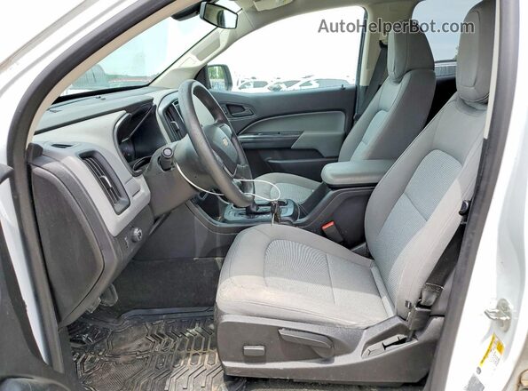1GCGSBEA7G1278792 2016 CHEVROLET COLORADO White Вид салону спереду
