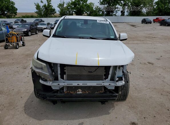 1GCGSBEA7G1278792 2016 CHEVROLET COLORADO White Вид спереду