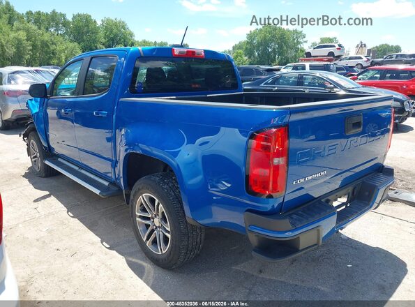 1GCGSBEA7N1274786 2022 CHEVROLET COLORADO Blue Tył lewy