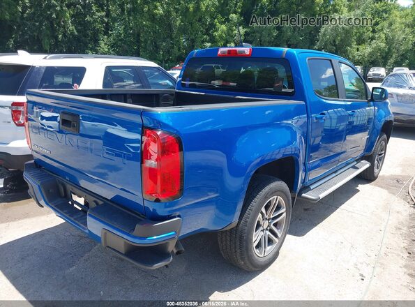 1GCGSBEA7N1274786 2022 CHEVROLET COLORADO Blue Tył prawy