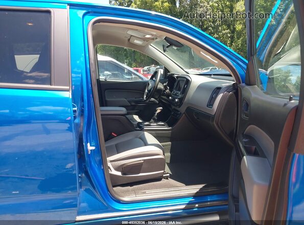 1GCGSBEA7N1274786 2022 CHEVROLET COLORADO Blue Widok wnętrza z przodu