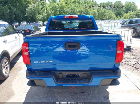 1GCGSBEA7N1274786 2022 CHEVROLET COLORADO Blue 