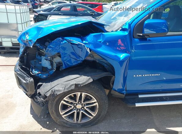 1GCGSBEA7N1274786 2022 CHEVROLET COLORADO Blue 