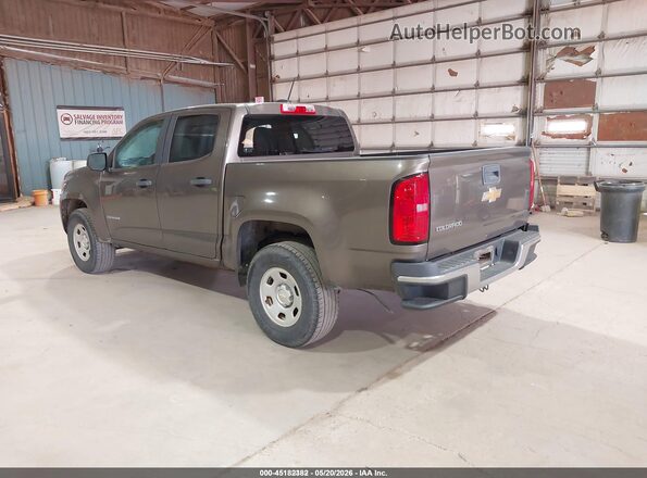 1GCGSBEA8G1241850 2016 CHEVROLET COLORADO Brown 