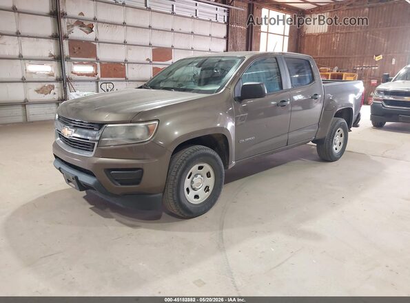 1GCGSBEA8G1241850 2016 CHEVROLET COLORADO Brown 