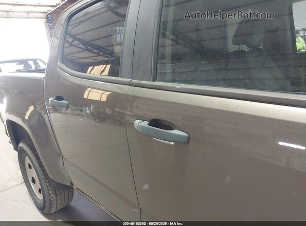 1GCGSBEA8G1241850 2016 CHEVROLET COLORADO Brown 
