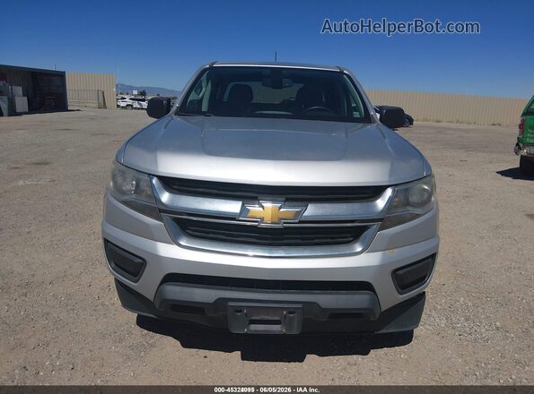 1GCGSBEA8G1363978 2016 CHEVROLET COLORADO Silver 