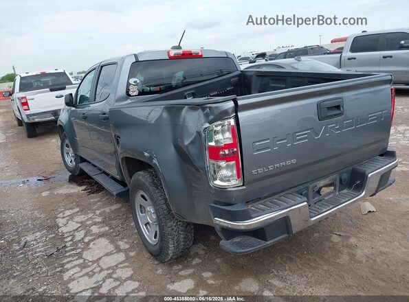 1GCGSBEA8M1209038 2021 CHEVROLET COLORADO Серый Задняя левая четверть