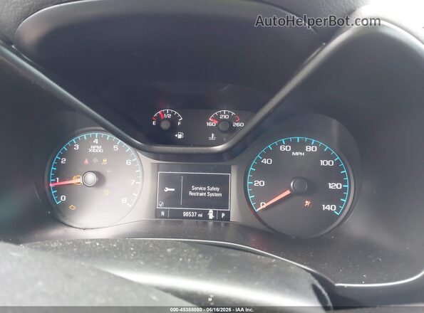1GCGSBEA8M1209038 2021 CHEVROLET COLORADO Серый Вид задних сидений
