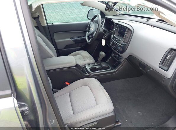 1GCGSBEA8M1209038 2021 CHEVROLET COLORADO Серый Вид салона спереди