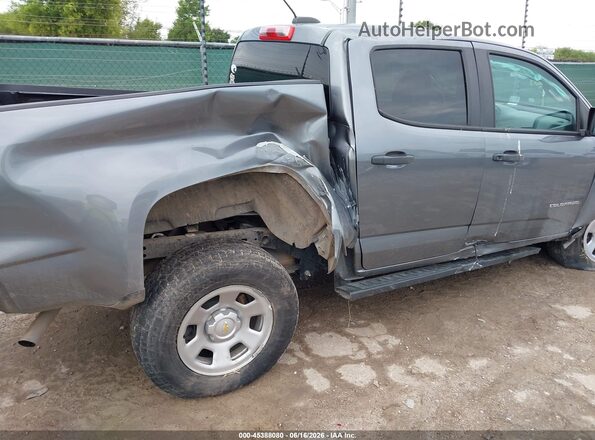 1GCGSBEA8M1209038 2021 CHEVROLET COLORADO Серый Вид спереди