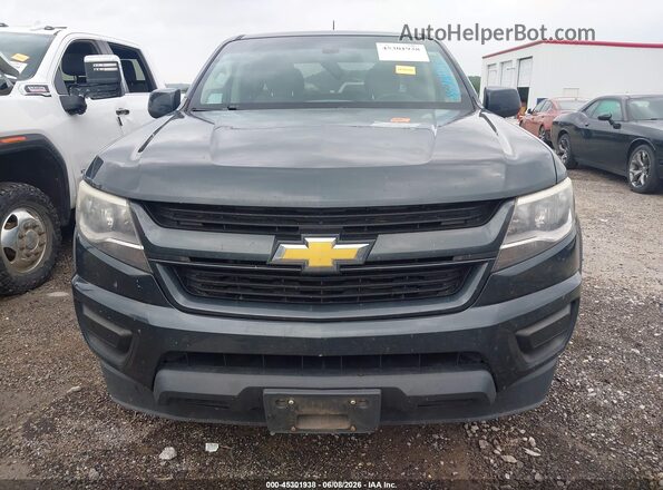 1GCGSBEA9H1232172 2017 CHEVROLET COLORADO Blue Widok zestawu wskaźników